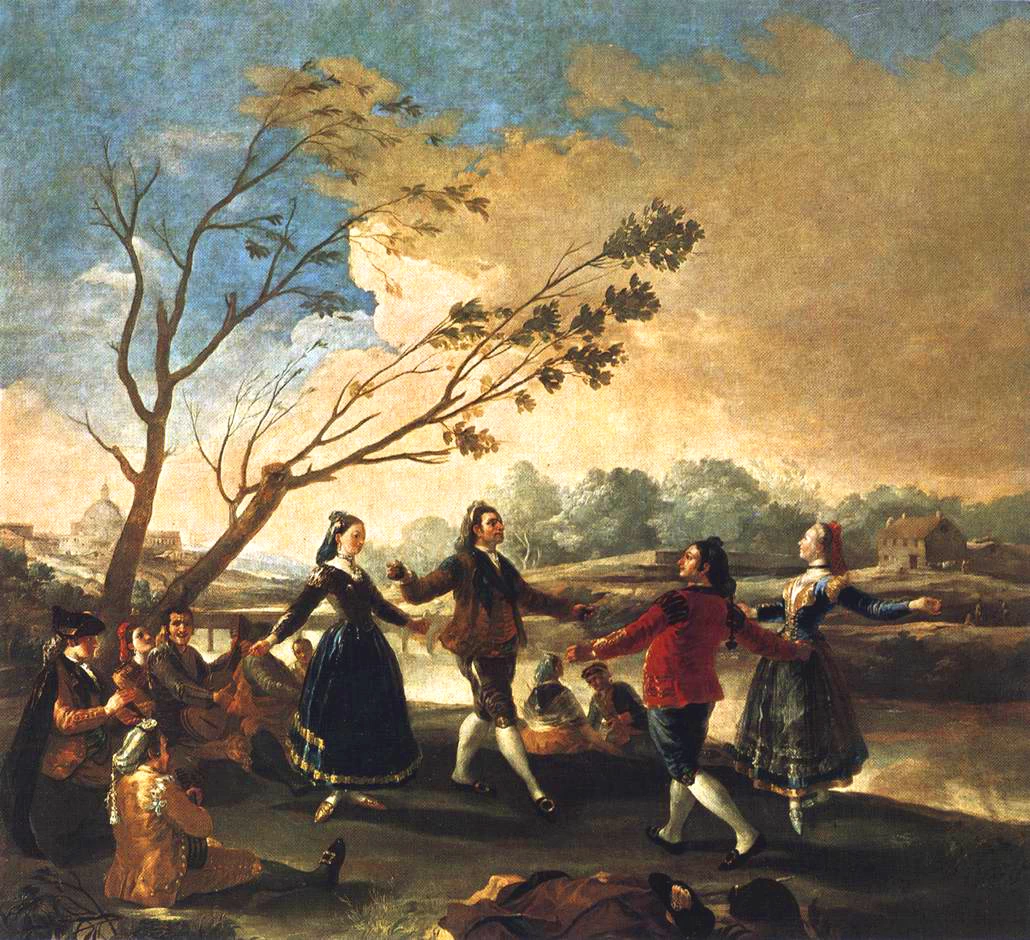 Danza dei Majos sulle rive di Manzanares - Museo del Prado, Madrid